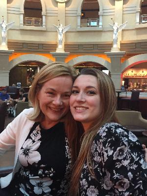 My Aunt and I on a trip to Canada