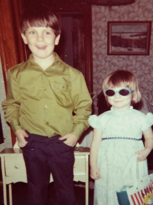 Kris & Rachel, circa 1973