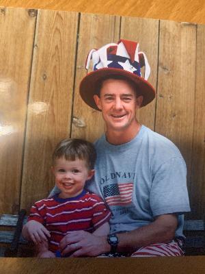Dane and his dad, Ned, in 2005!