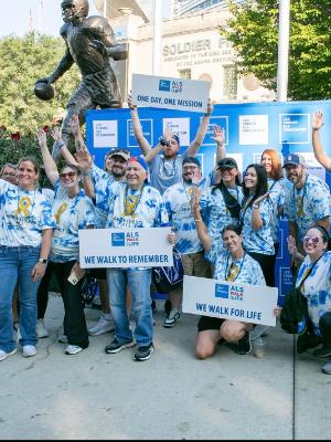 From our walk at Soldier field last year